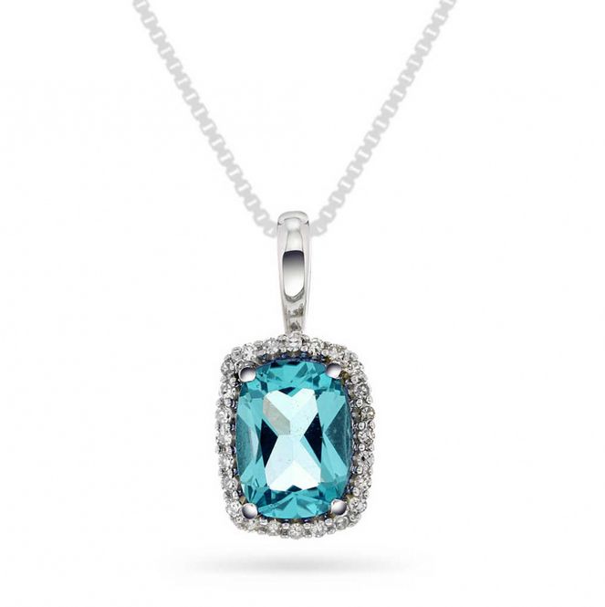 Hovedbilde Diamantsmykke 0.06 carat w.p