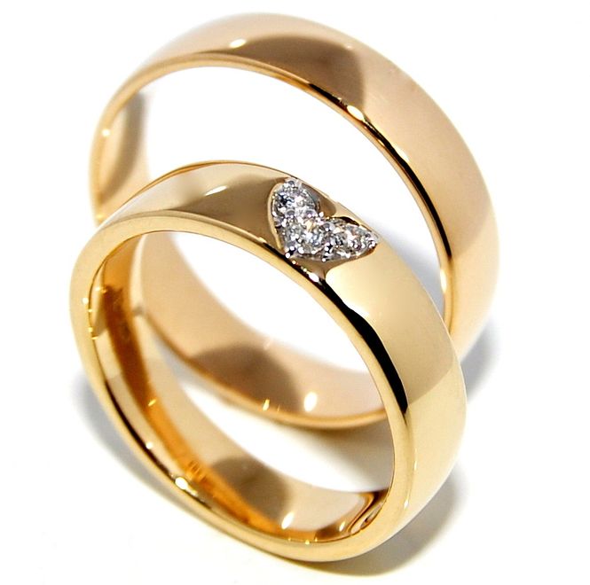 Hovedbilde Gifteringer SuperDeal med diamanter 0.08 carat