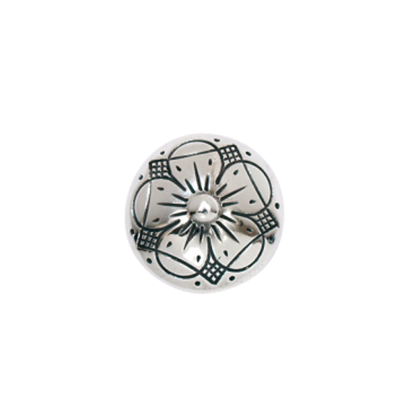 Hovedbilde Knapp, 19 mm, oksidert artnr: 676100