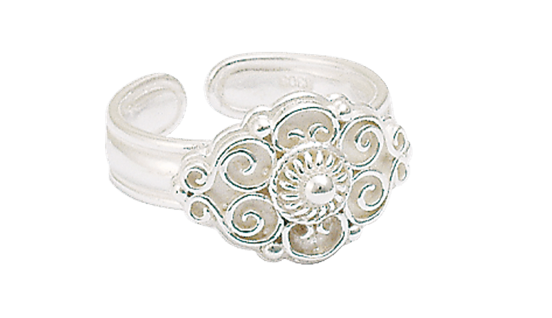 Bunadsølv ring 377400