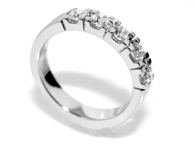 Hovedbilde Forlovelsesring dame 0.75 carat w.si diamanter