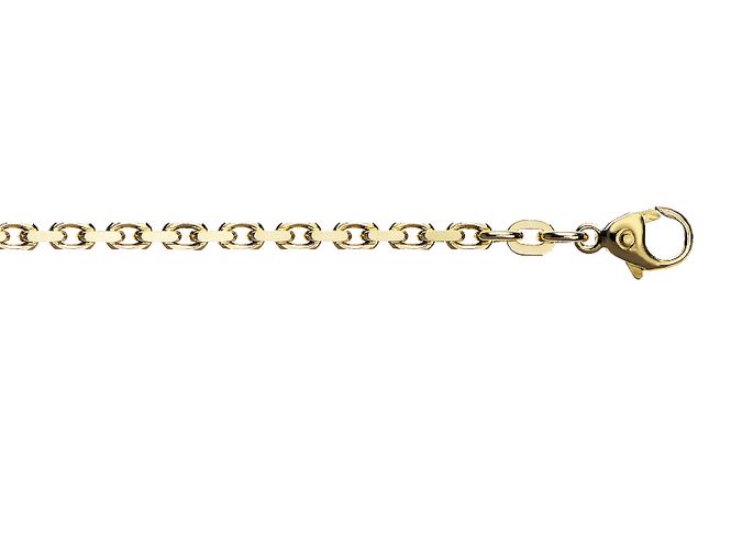Hovedbilde Anker gullarmbånd 19 cm 2mm (585)