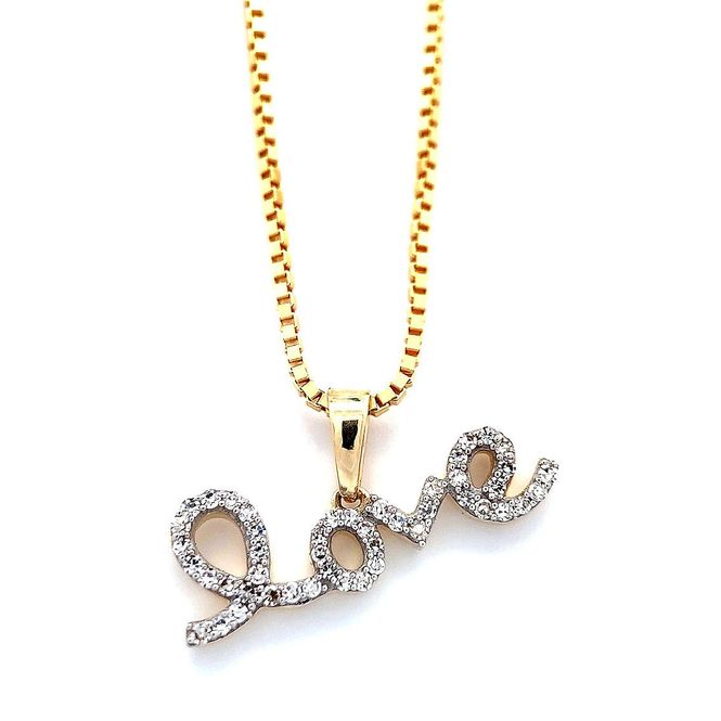 Hovedbilde Love smykke med 0.15 carat diamanter