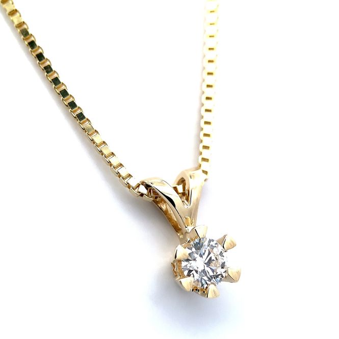 Hovedbilde Enstens Diamantsmykke 0.50 tw.si GIA 