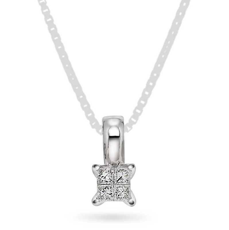 Diamantsmykke 0.20 carat w.si