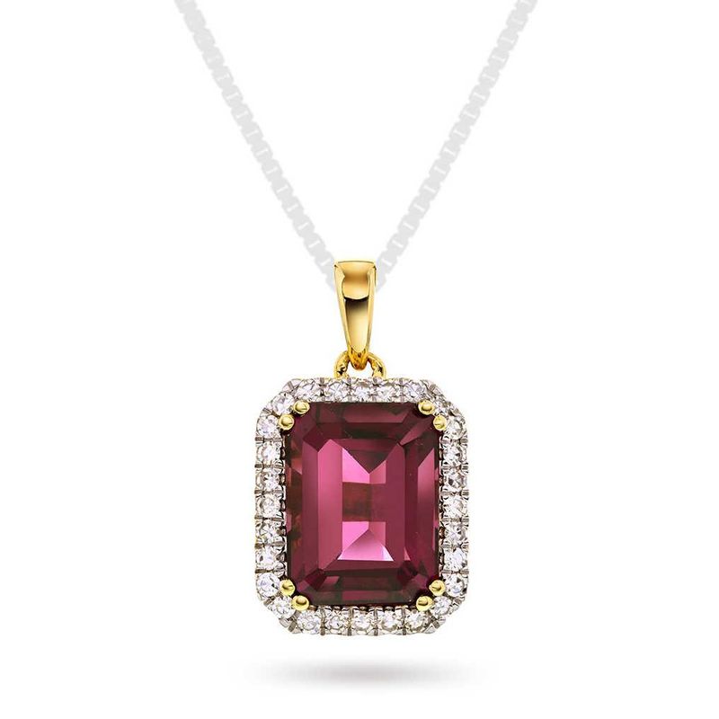Diamantsmykke 0.14 carat w.si