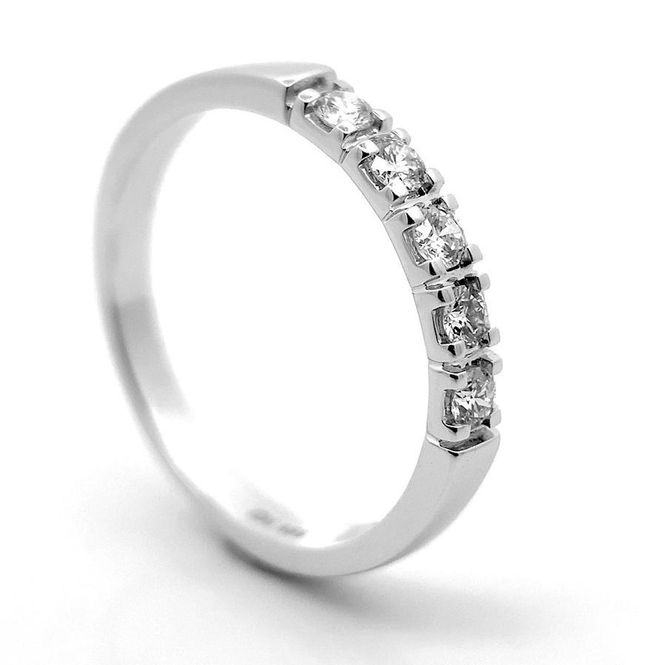 Hovedbilde Superdeal! Alliansering med diamanter 0.25 carat ...