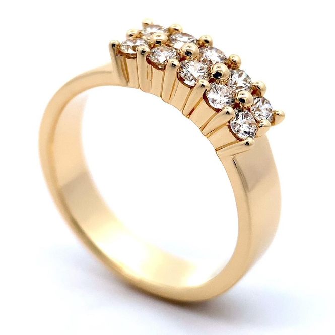 Hovedbilde Forlovelsesring med diamanter 0.70 carat w.si
