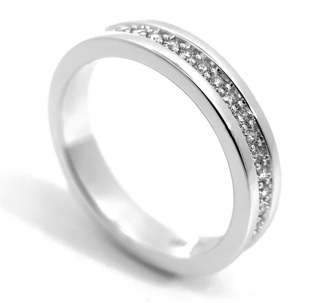 Hovedbilde Forlovelsesring dame med diamanter 0.17ct tw.si