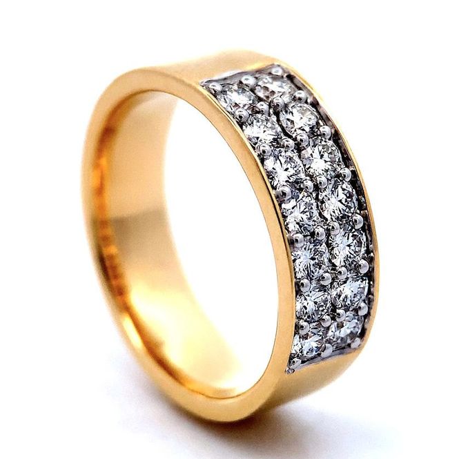 Hovedbilde Alliansering - Dobbelt alliansering 0.70 carat ...