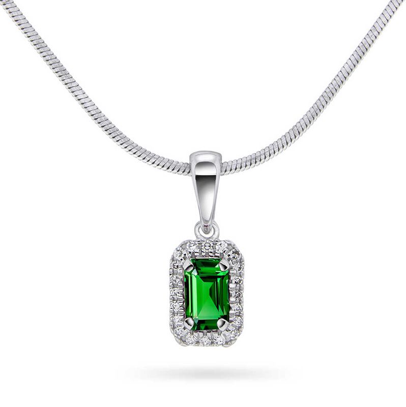 Smaragd smykke 0.05 carat w.si