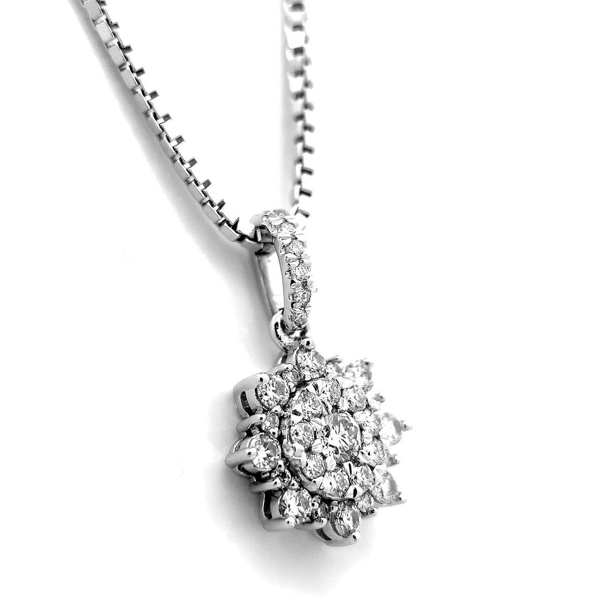 SuperDeal! Diamantsmykke 0.50 carat tw.si