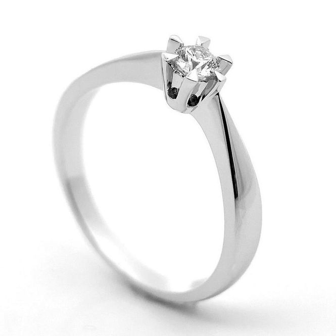 Hovedbilde Enstens Diamantring 0.15 w.si (585)