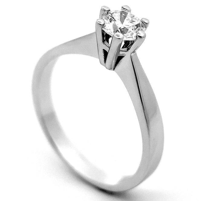 Hovedbilde Enstens Diamantring 0.50 tw.si GIA 